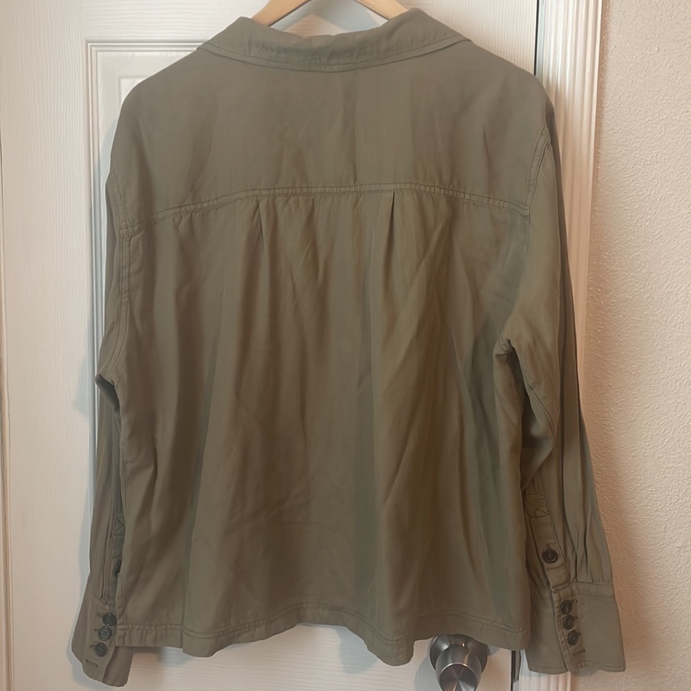 Free People Military Shirt - L - Picture 4 of 6